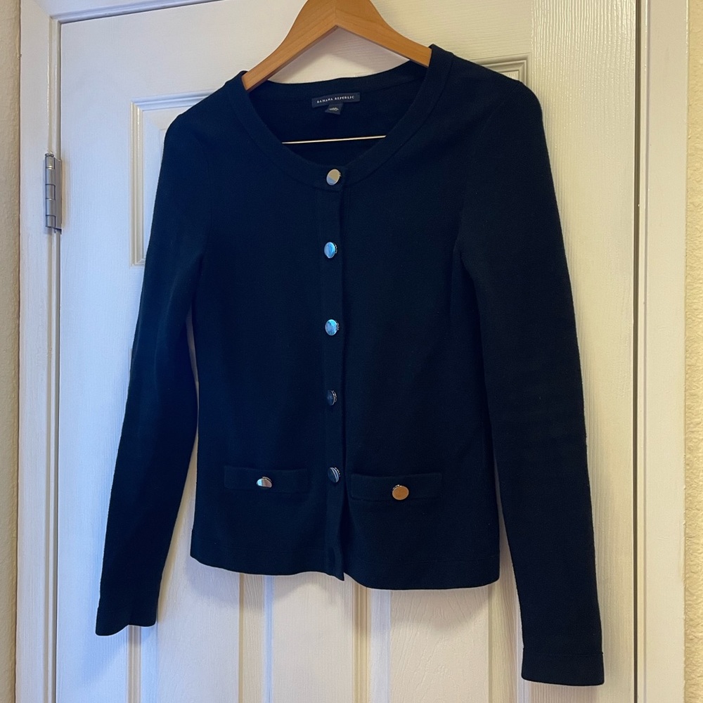 Banana Republic Cardigan-Sweater Material